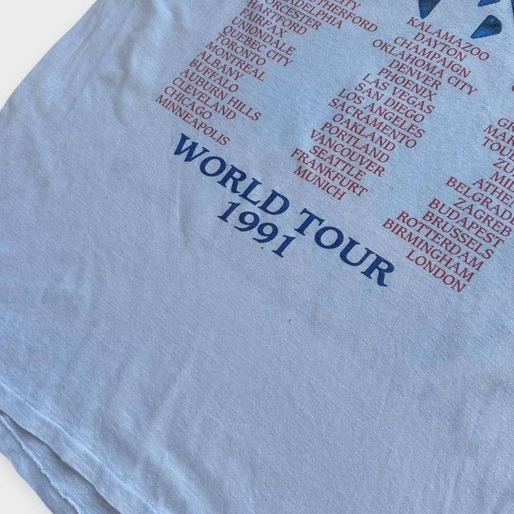 T-shirt vintage con fascia YES - grande