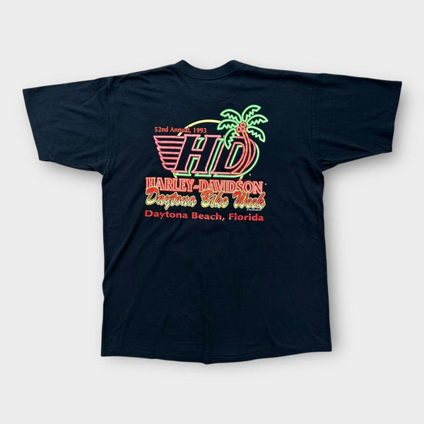 T-shirt con grafica vintage Harley Davidson - XL