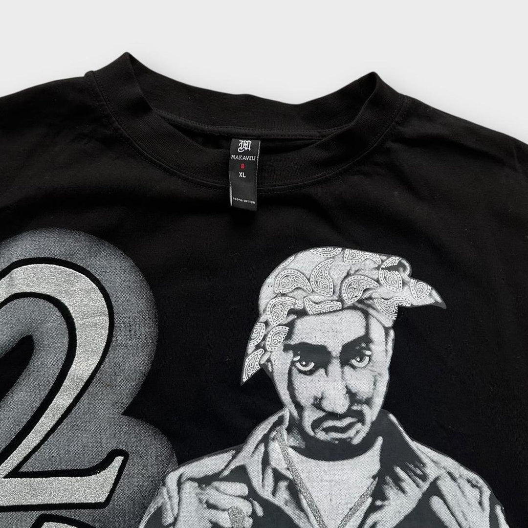 T-shirt grafica vintage Tupac - XL