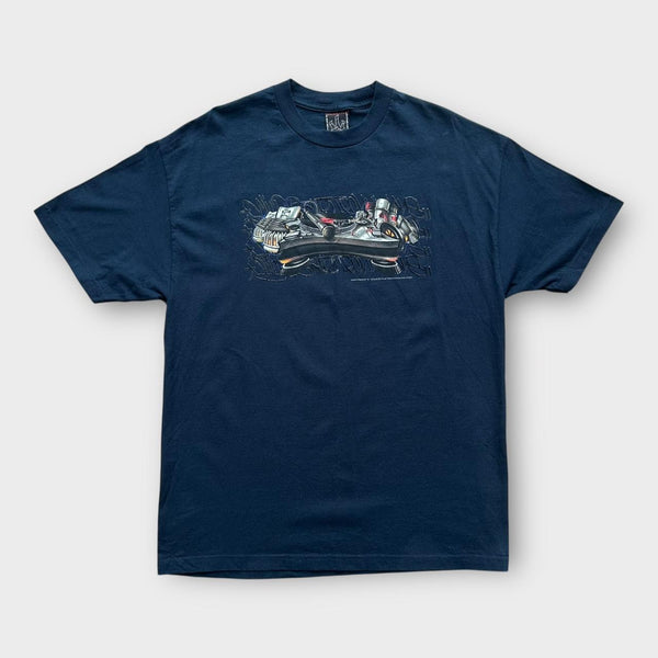 T-shirt con grafica hip hop Y2K - XL