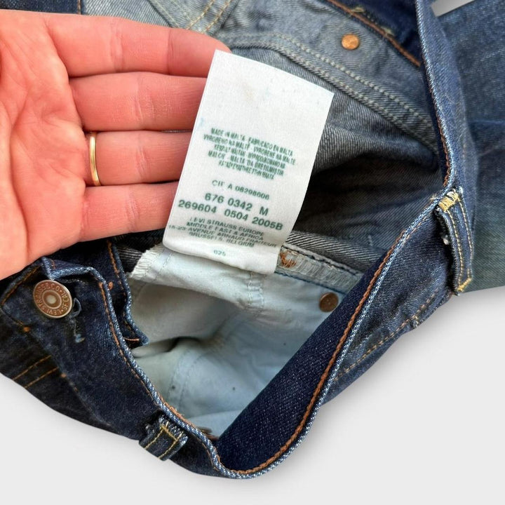 Jeans Levi a gamba larga “Mary Lynne” - 34 vita