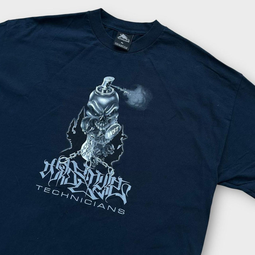 T-shirt grafica Hip-Hop Technicians stile selvaggio - XL