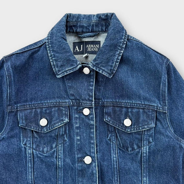 Giacca in denim Armani jeans - uk12 (VERIFICA MISURE)