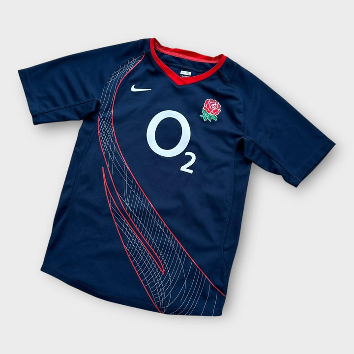 Maglia rugby Inghilterra - bambini 13/15 (vestita come una piccola)