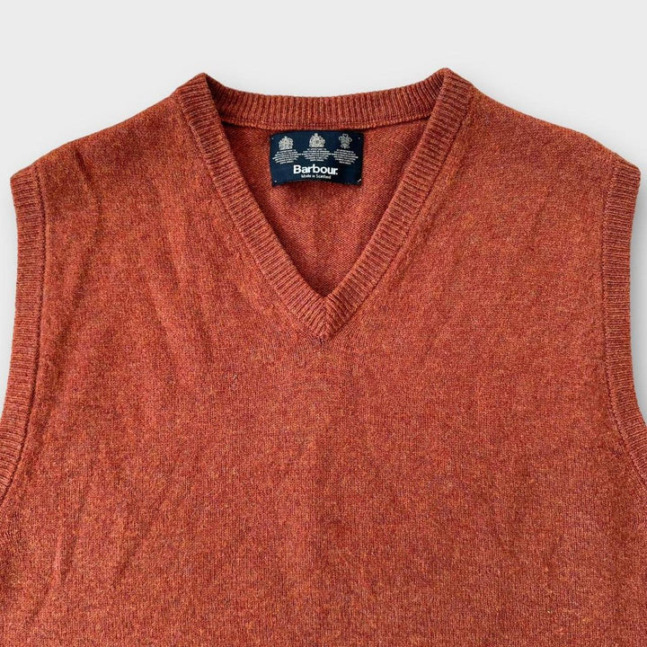 Gilet in lana lavorata a maglia Barbour - XL