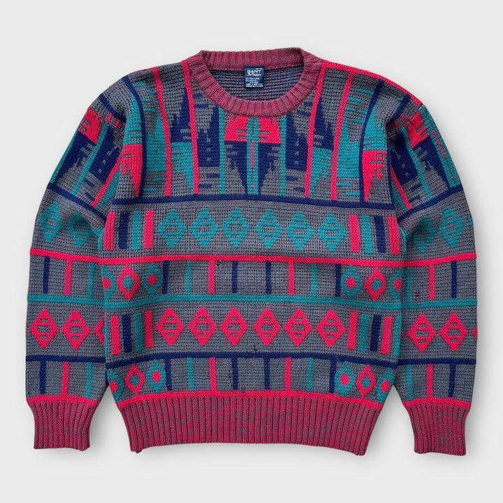 Maglione vintage Gant lavorato a maglia - medio