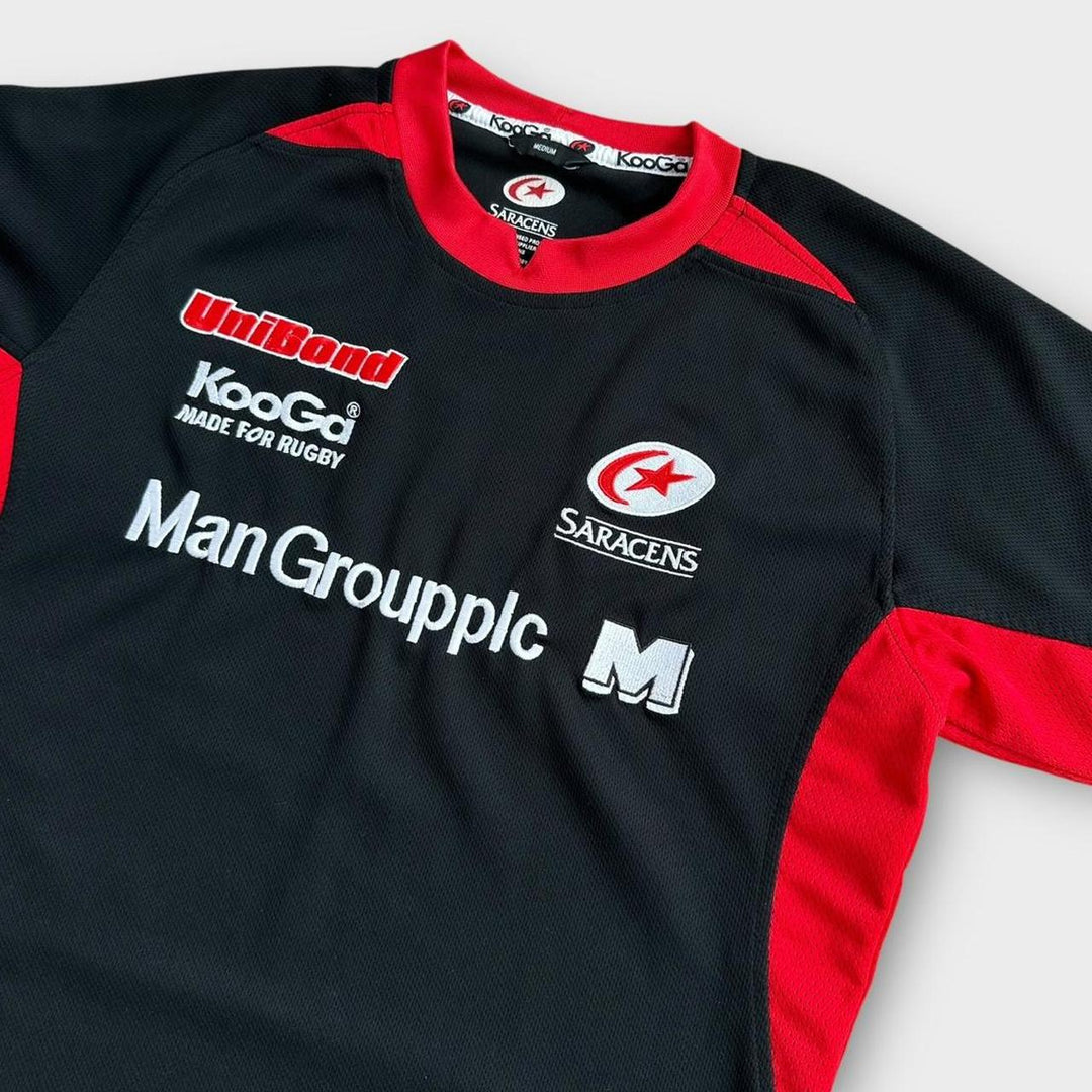Maglia da rugby vintage Saracens - media