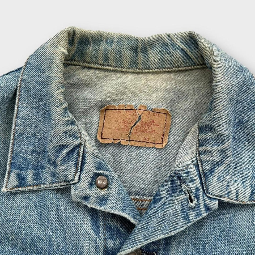 Giacca in denim vintage Levi's - taglia media da donna