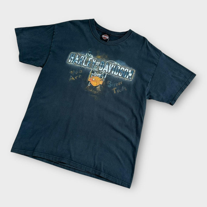 T-shirt con grafica Harley Davidson - grande