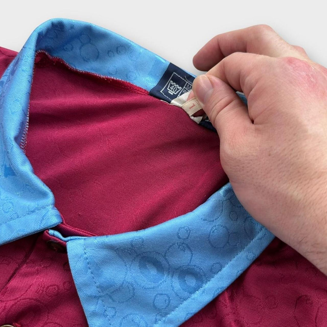 Maglia da calcio vintage del West Ham - grande (larga)