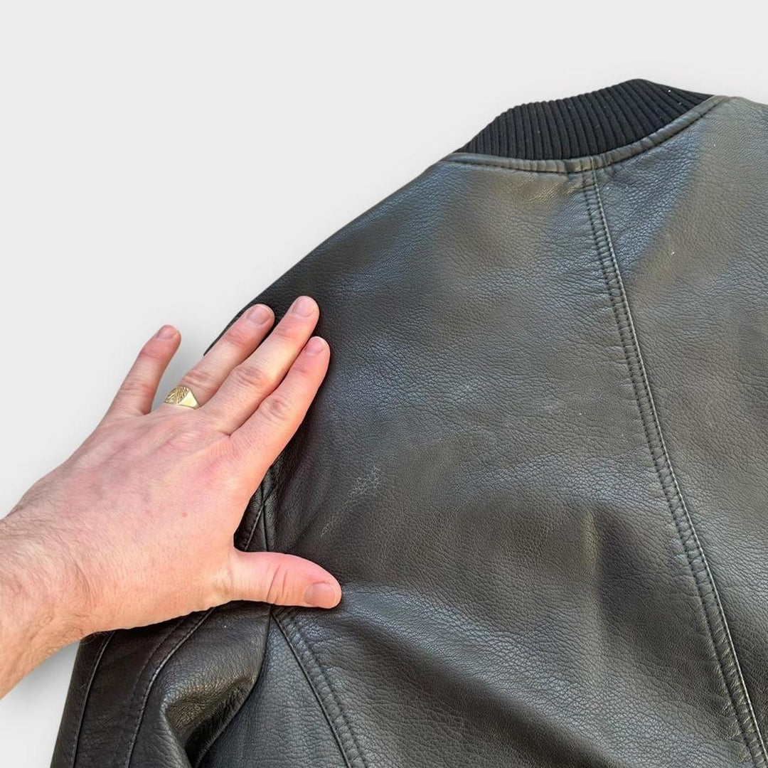 Giacca in pelle Porter e Ash - piccola