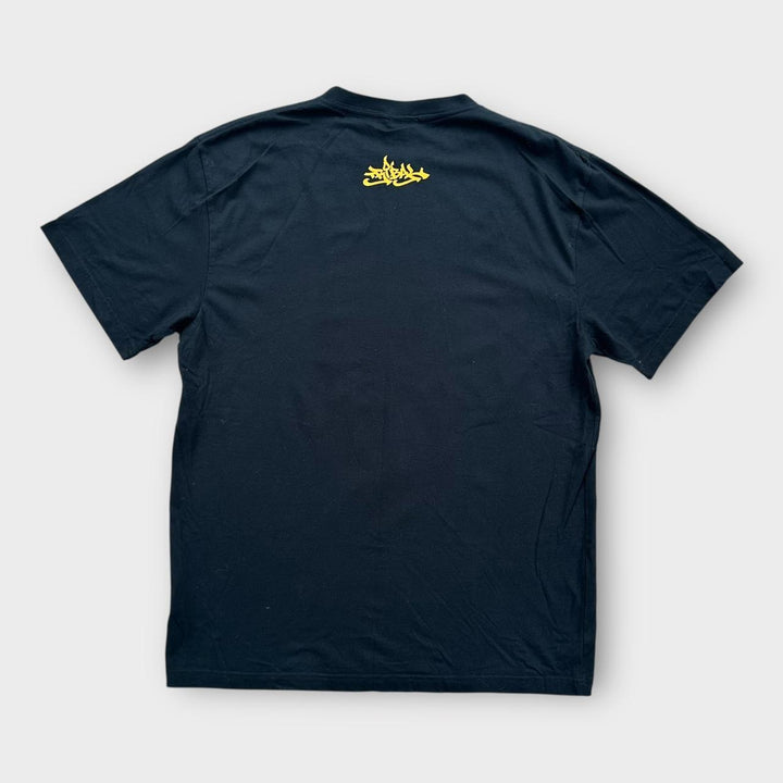 T-shirt con grafica tribale hip-hop Y2K - XL