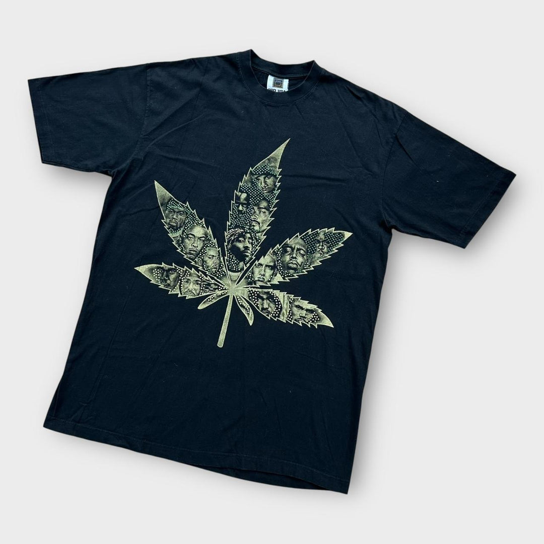 T-shirt con grafica vintage hip-hop - XL (larga)