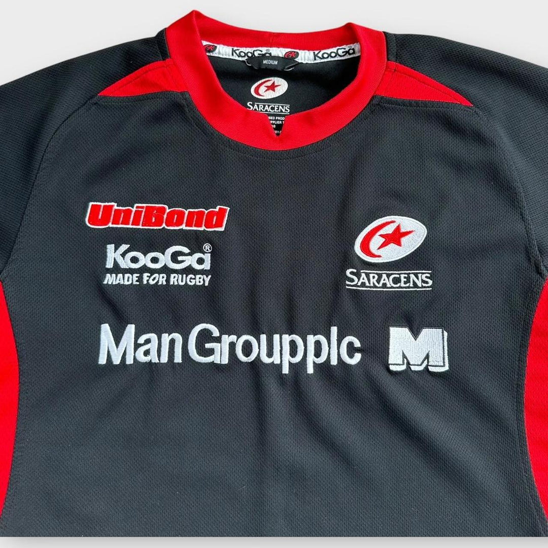 Maglia da rugby vintage Saracens - media