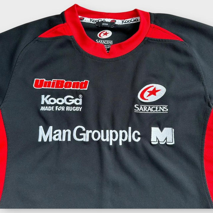 Maglia da rugby vintage Saracens - media