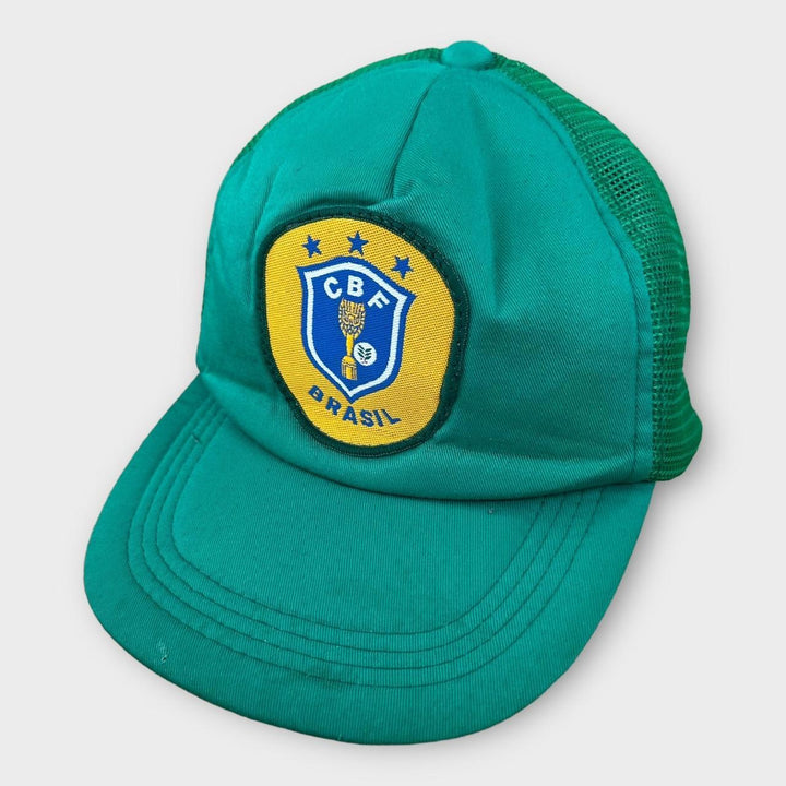 Cappellino da calcio del Brasile degli anni '90 - taglia unica