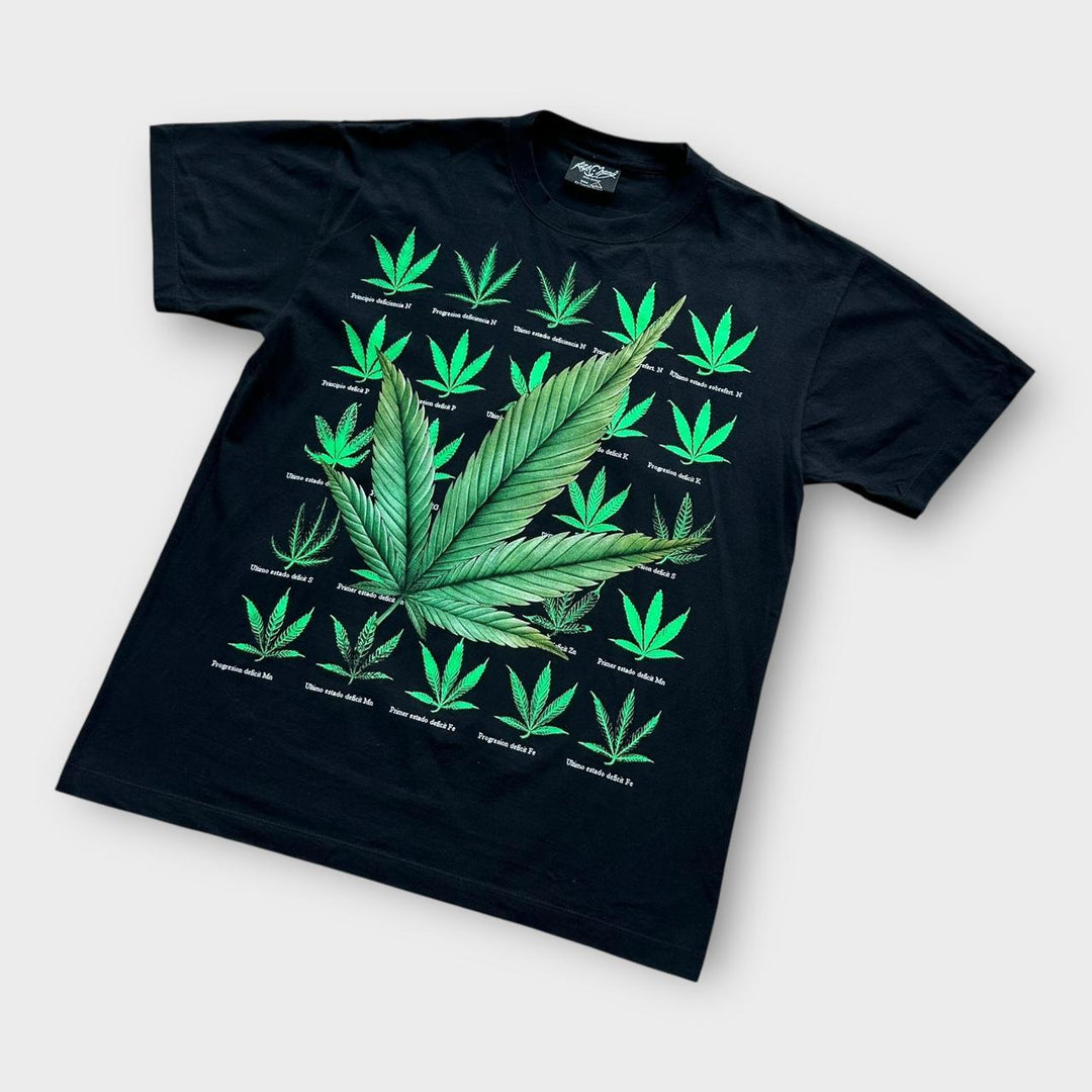 T-shirt con grafica Weed - grande