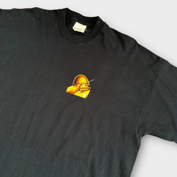 T-shirt con grafica vintage con fiocco forte - XL