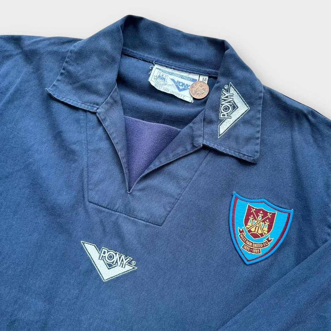 Top drill vintage del West Ham degli anni '90 - medio