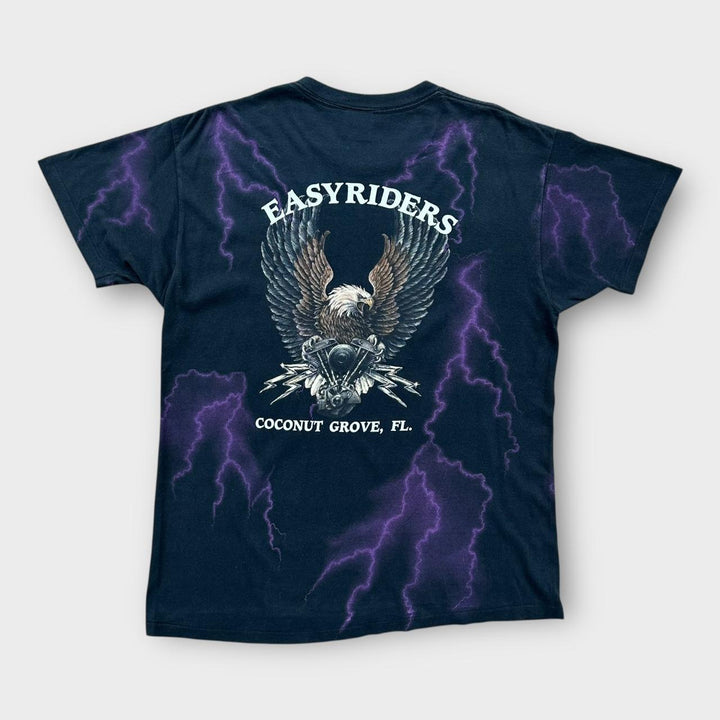 T-shirt con grafica Harley a punto singolo - grande