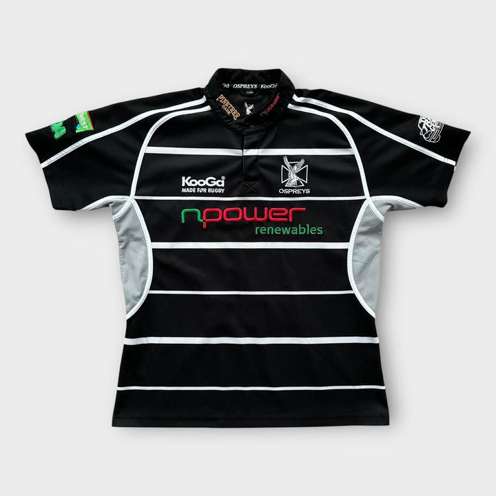 Maglia da rugby vintage Ospreys - XL