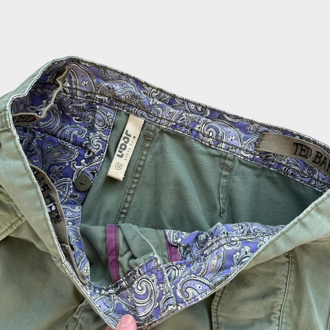 Cargo Ted Baker a gamba larga Y2K - 32 vita