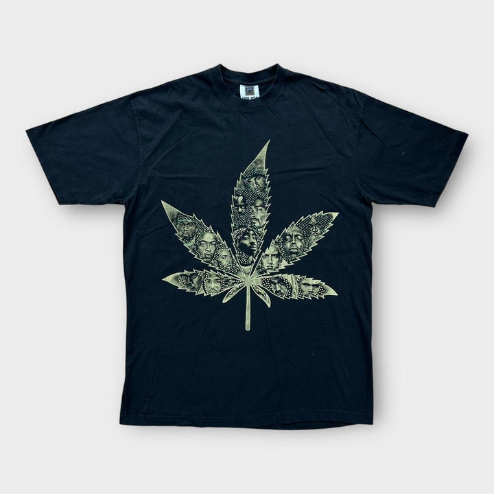 T-shirt con grafica vintage hip-hop - XL (larga)