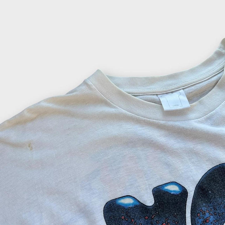 T-shirt vintage con fascia YES - grande