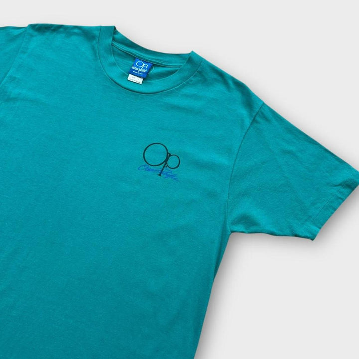 T-shirt grafica vintage dell'oceano Pacifico - grande