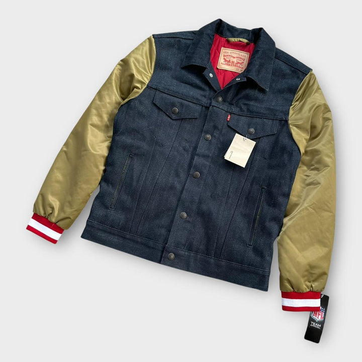 Bomber Levi's NFL in denim varsity - medio
