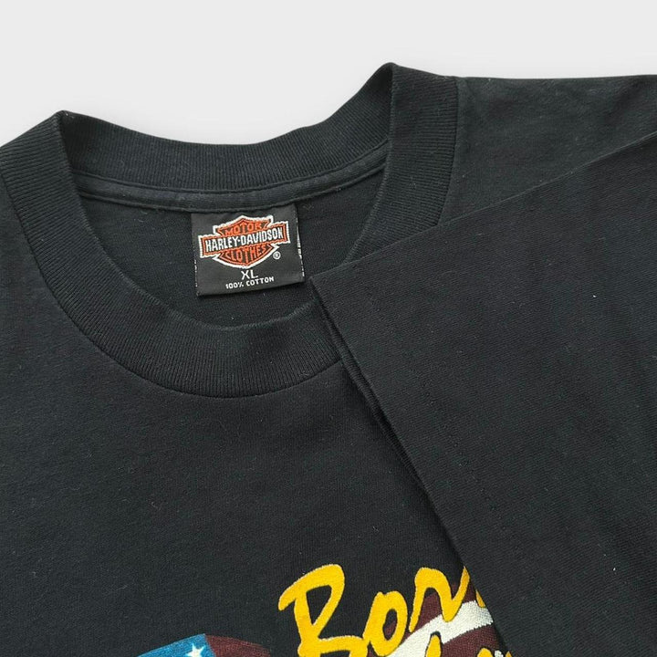 T-shirt con grafica vintage Harley Davidson - XL