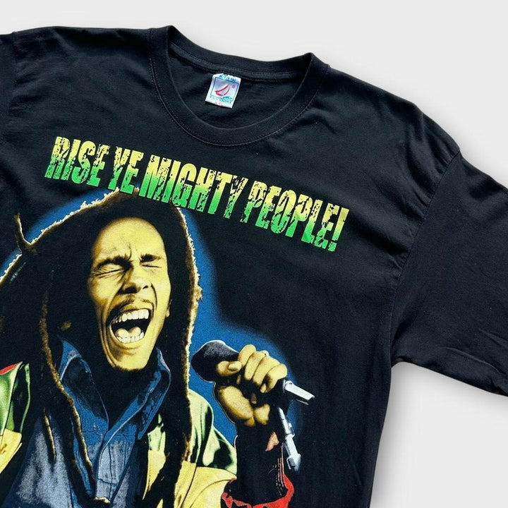 T-shirt con grafica Bob Marley - XXL (vestita come una taglia large)