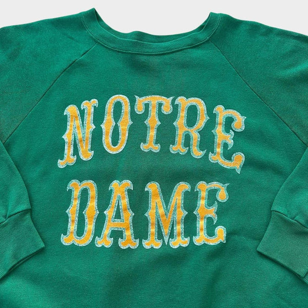 Felpa Champion con grafica vintage anni '80 Notre Dame - grande (si adatta come una media)