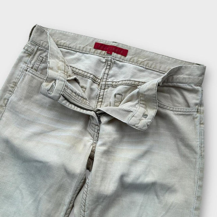 Pantaloni svasati in velluto a coste FCUK - taglia 8