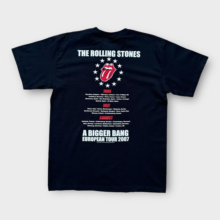 T-shirt vintage della band dei Rolling Stones - Grande