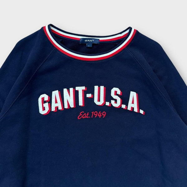Gant spell out sweatshirt - large