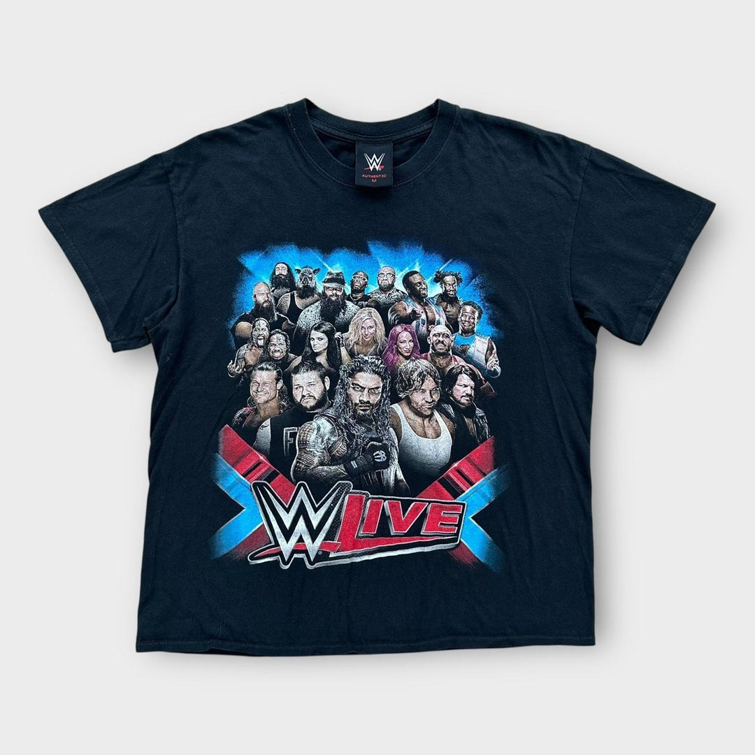 T-shirt grafica WWE - media