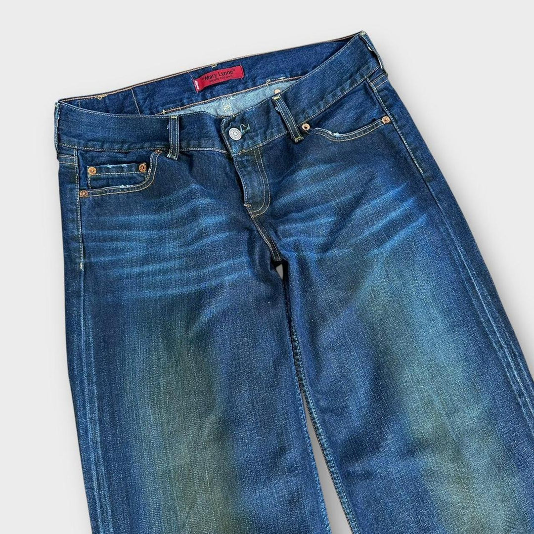 Jeans Levi a gamba larga “Mary Lynne” - 34 vita