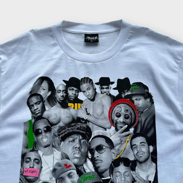 T-shirt con grafica hip-hop Y2K - XL