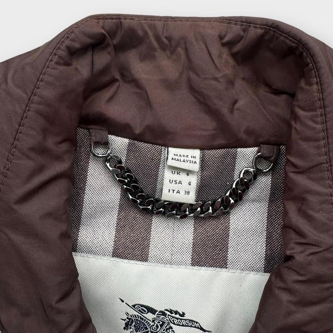 Trench vintage Burberry in nylon - UK6