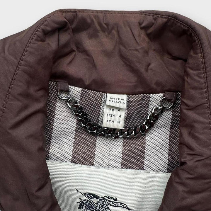 Trench vintage Burberry in nylon - UK6