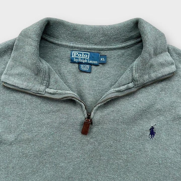Maglione Polo Ralph Lauren con zip a un quarto - XL