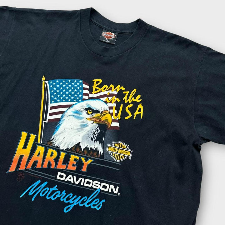 T-shirt con grafica vintage Harley Davidson - XL