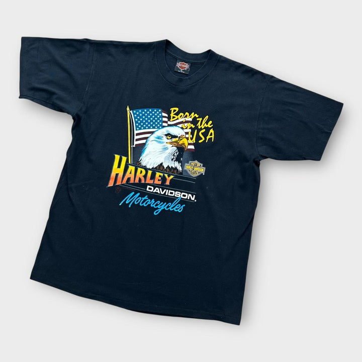 T-shirt con grafica vintage Harley Davidson - XL