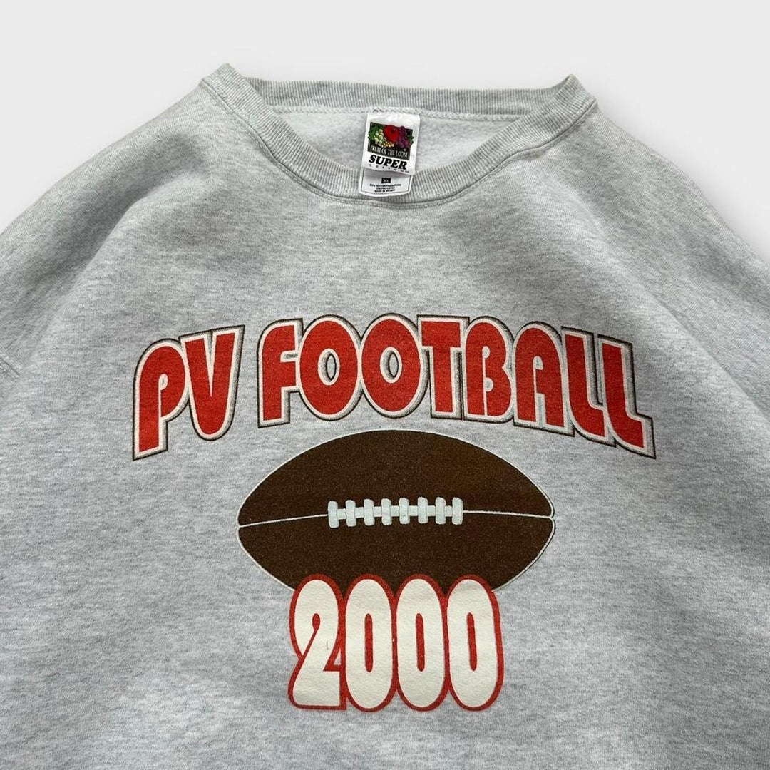 Felpa grafica vintage da football americano - XL