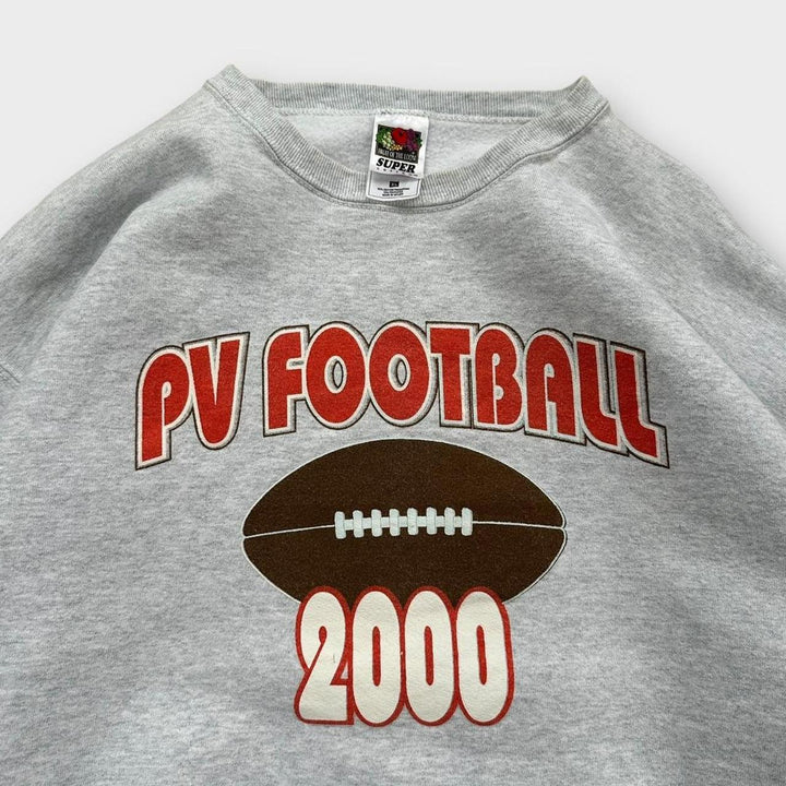 Felpa grafica vintage da football americano - XL