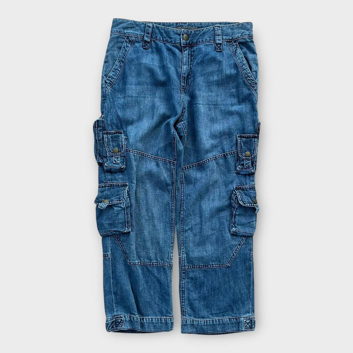 Pantaloni cargo a gamba larga Ralph Lauren - donna 10