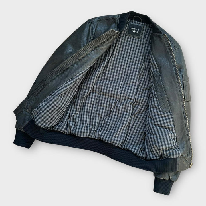 Giacca in pelle Porter e Ash - piccola