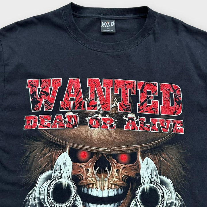 T-shirt grafica con teschio - XL