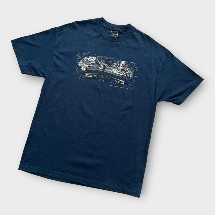 T-shirt con grafica hip hop Y2K - XL